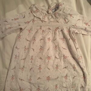 Adorable Pink Ballerina Kids Nightgown